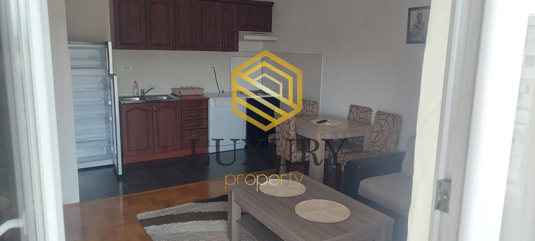 Rent, one bedroom apartment, 44m², Stari Aerodrom, Podgorica