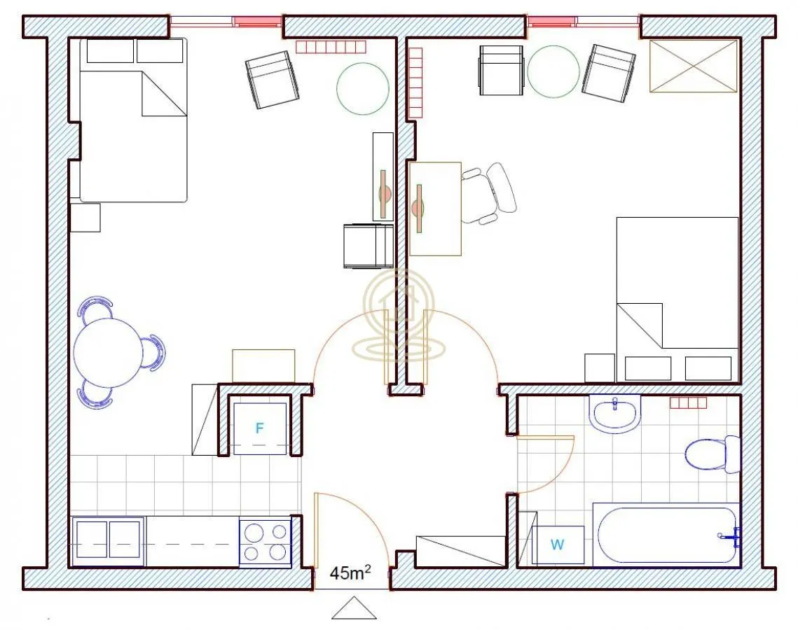 Izdavanje, dvosoban stan, 45m², Bulevar Oslobodjenja, Novi Sad Sve Podlokacije