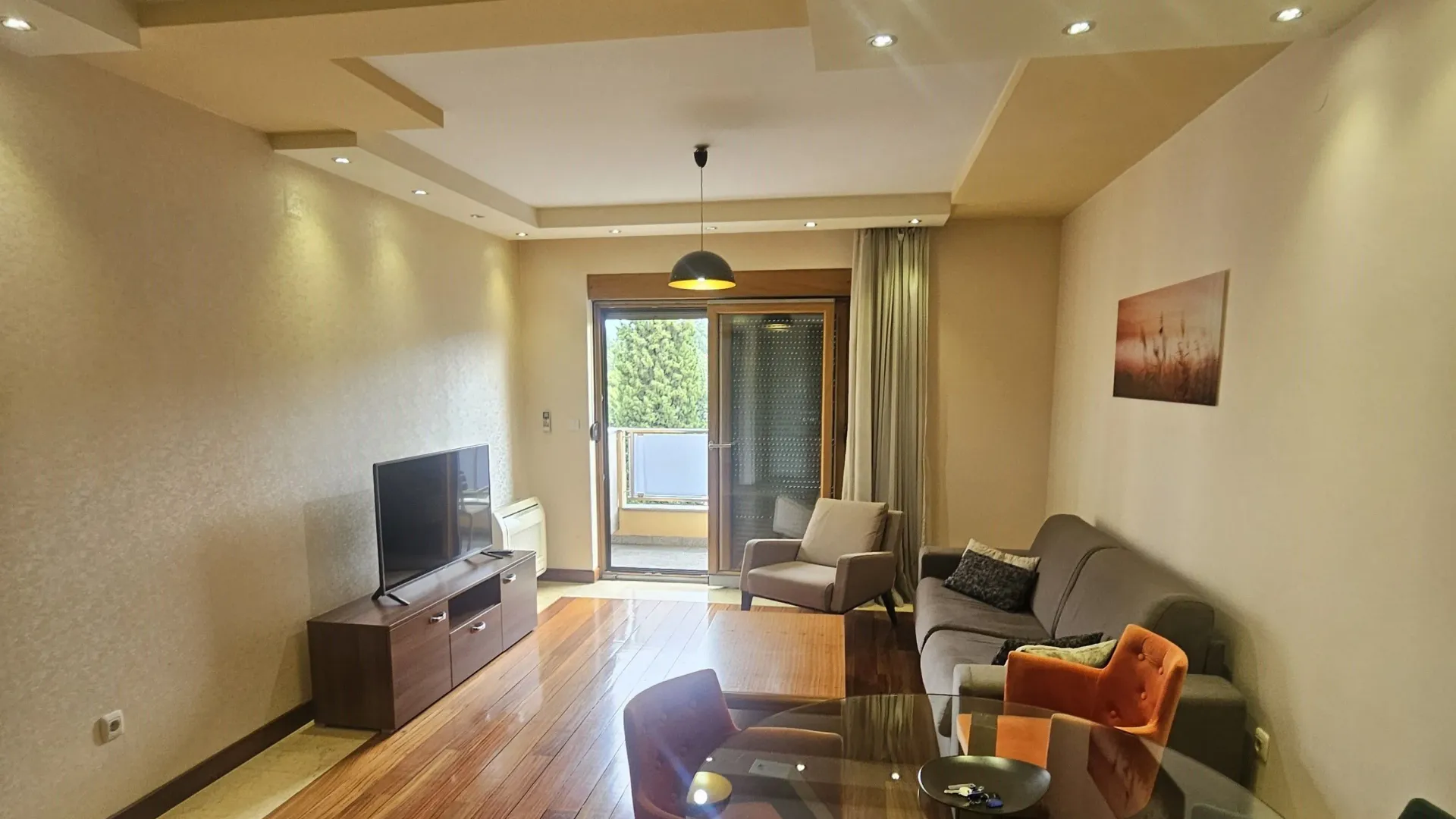 Rent, one bedroom apartment, 57m², Centar, Podgorica