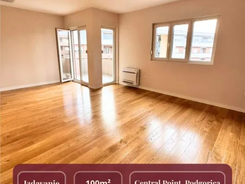 Rent, three bedroom apartment, 95m², Central Point, Podgorica - image 1