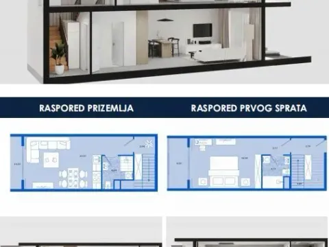 Sale, one bedroom apartment, 79m², Tivat, Crna Gora - image 12