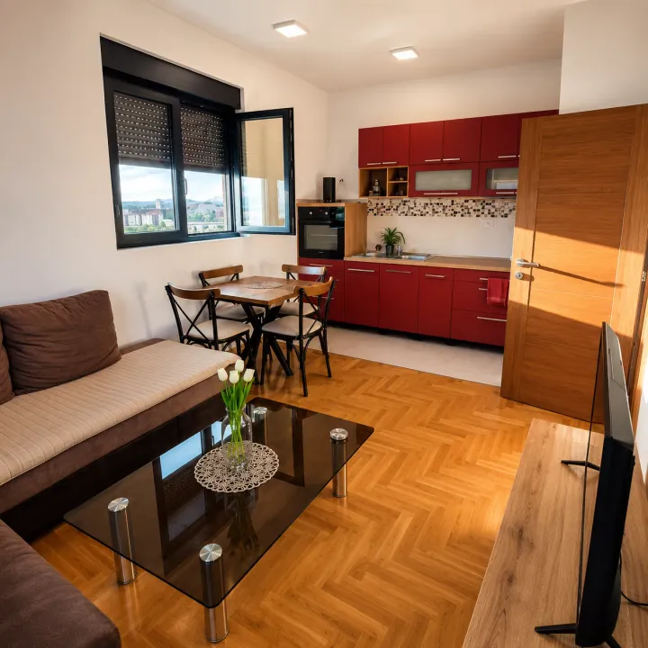 Rent, two bedroom apartment, 60m², Zabjelo, Podgorica