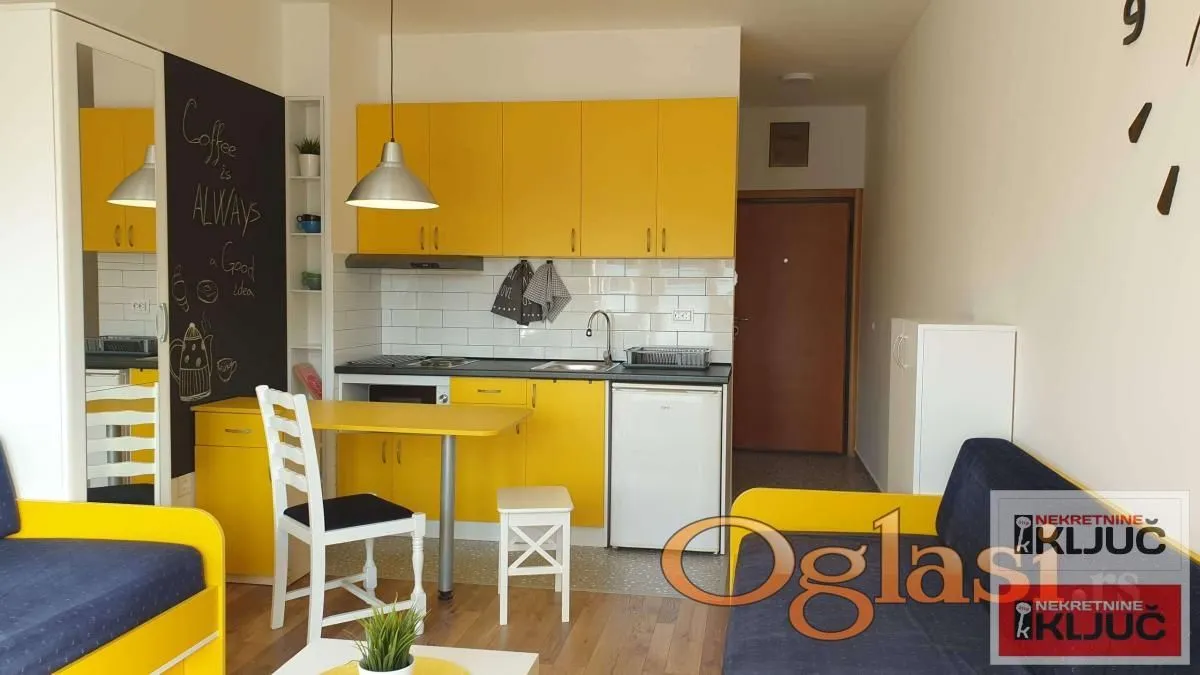 Rent, studio apartment, 26m², Grbavica, Novi Sad Sve Podlokacije
