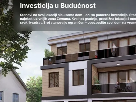 Sale, four bedroom apartment, 82m², Zemun Kalvarija, Zemun Sve Podlokacije