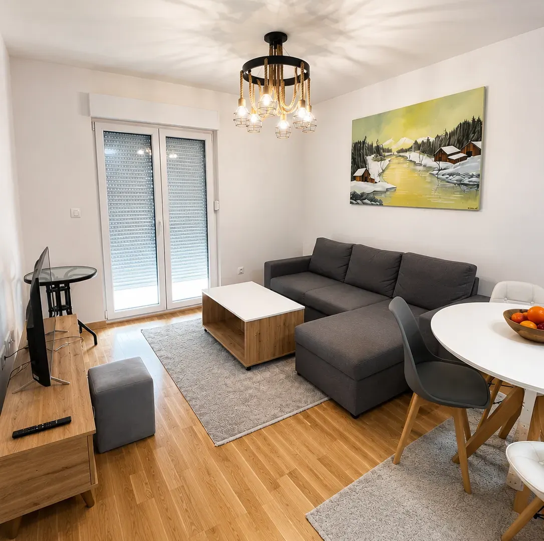 Rent, two bedroom apartment, 60m², Pobrežje, Podgorica