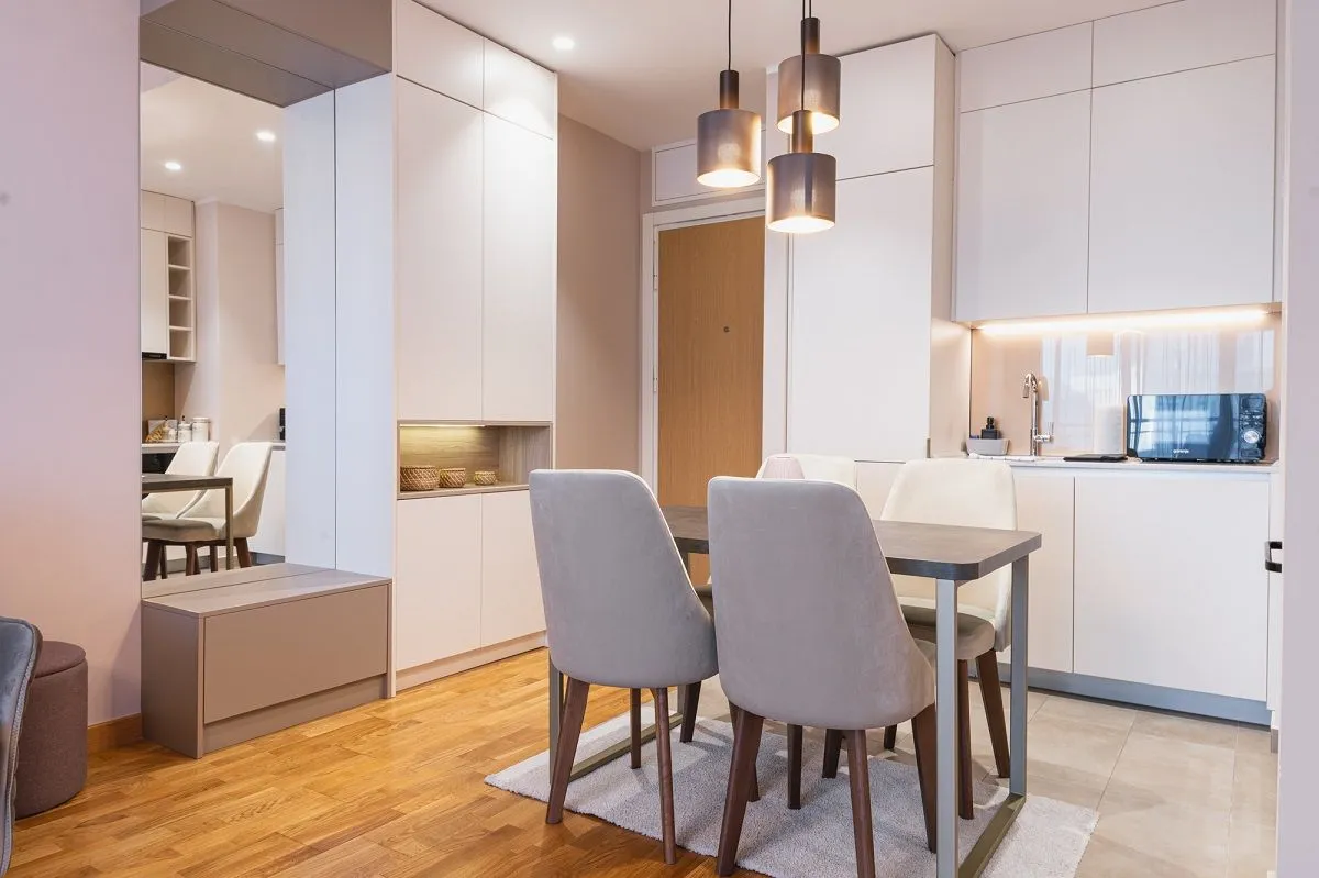 Rent, two bedroom apartment, 55m², Beograd Na Vodi, Beograd