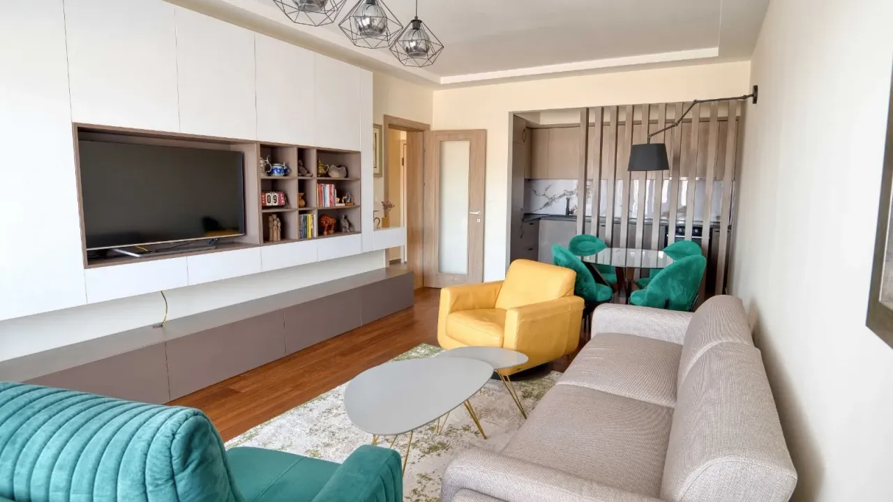 Rent, two bedroom apartment, 70m², Master Kvart, Podgorica