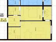 Prodaja, jednosoban stan, 44m², Stari Aerodrom, Podgorica - image 2