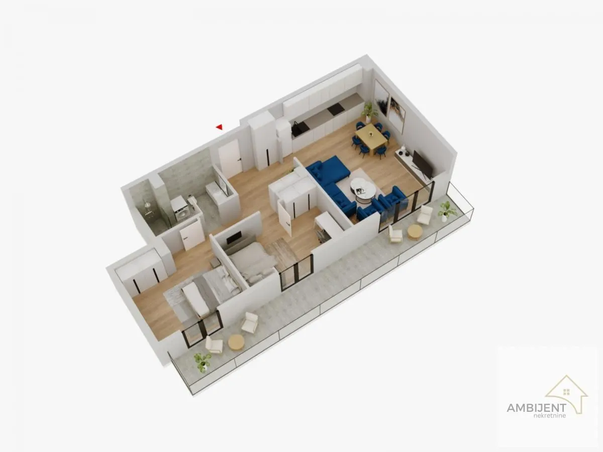Prodaja, trosoban stan, 85m², Novi Beograd Sve Podlokacije, Beograd