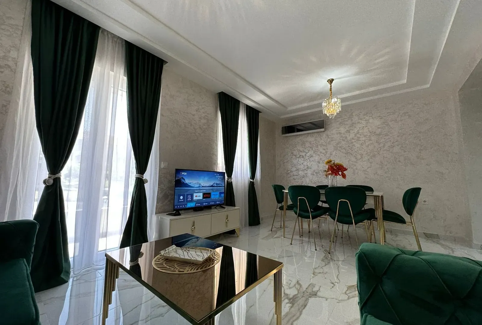 Rent, two bedroom apartment, 81m², Mažina, Tivat