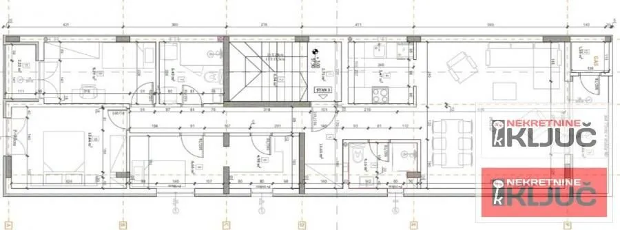 Prodaja, četvorosoban stan, 98m², Petrovaradin, Novi Sad