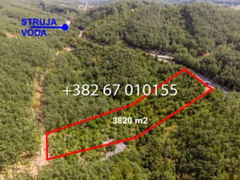  Land Lot for Sale, 3820m2, Gornji Martinići, Danilovgrad