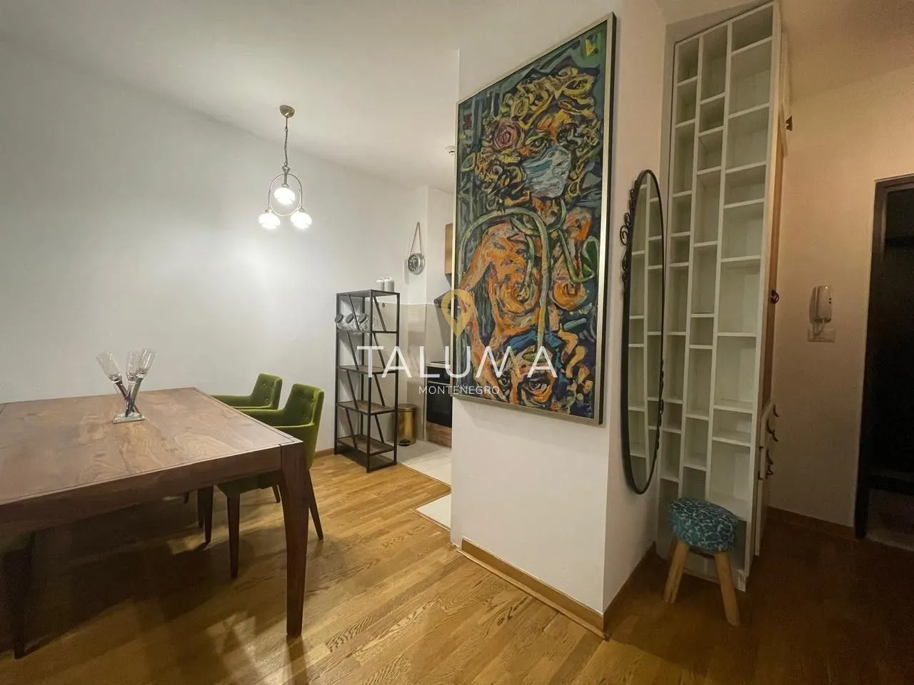Rent, one bedroom apartment, 52m², City Kvart, Podgorica
