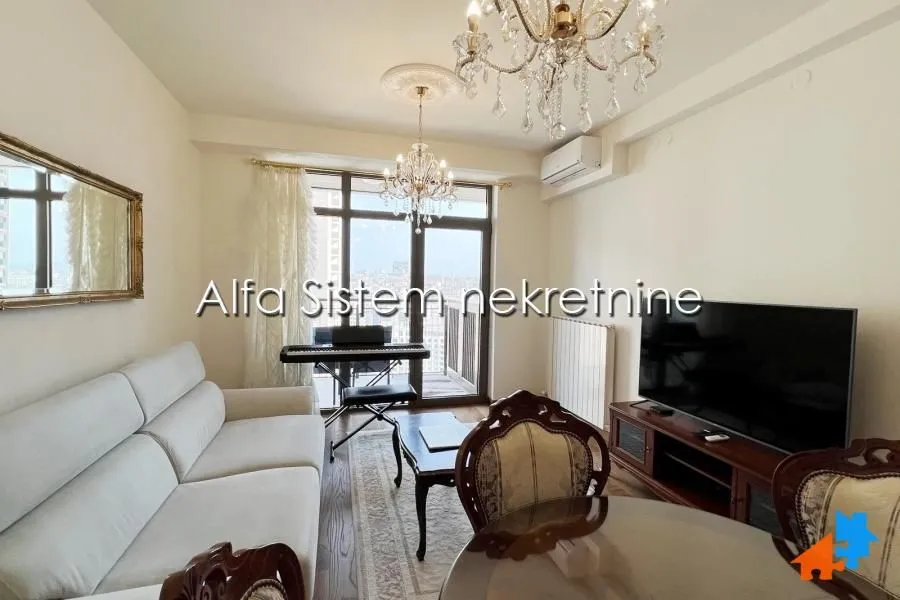 Izdavanje, dvosoban stan, 55m², Savski Venac, Beograd