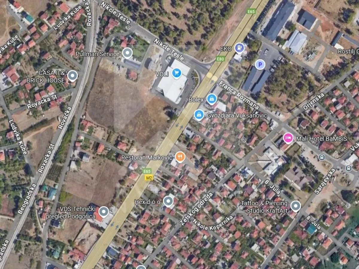 Prodaja, plac, 1550m², Zagorič, Podgorica