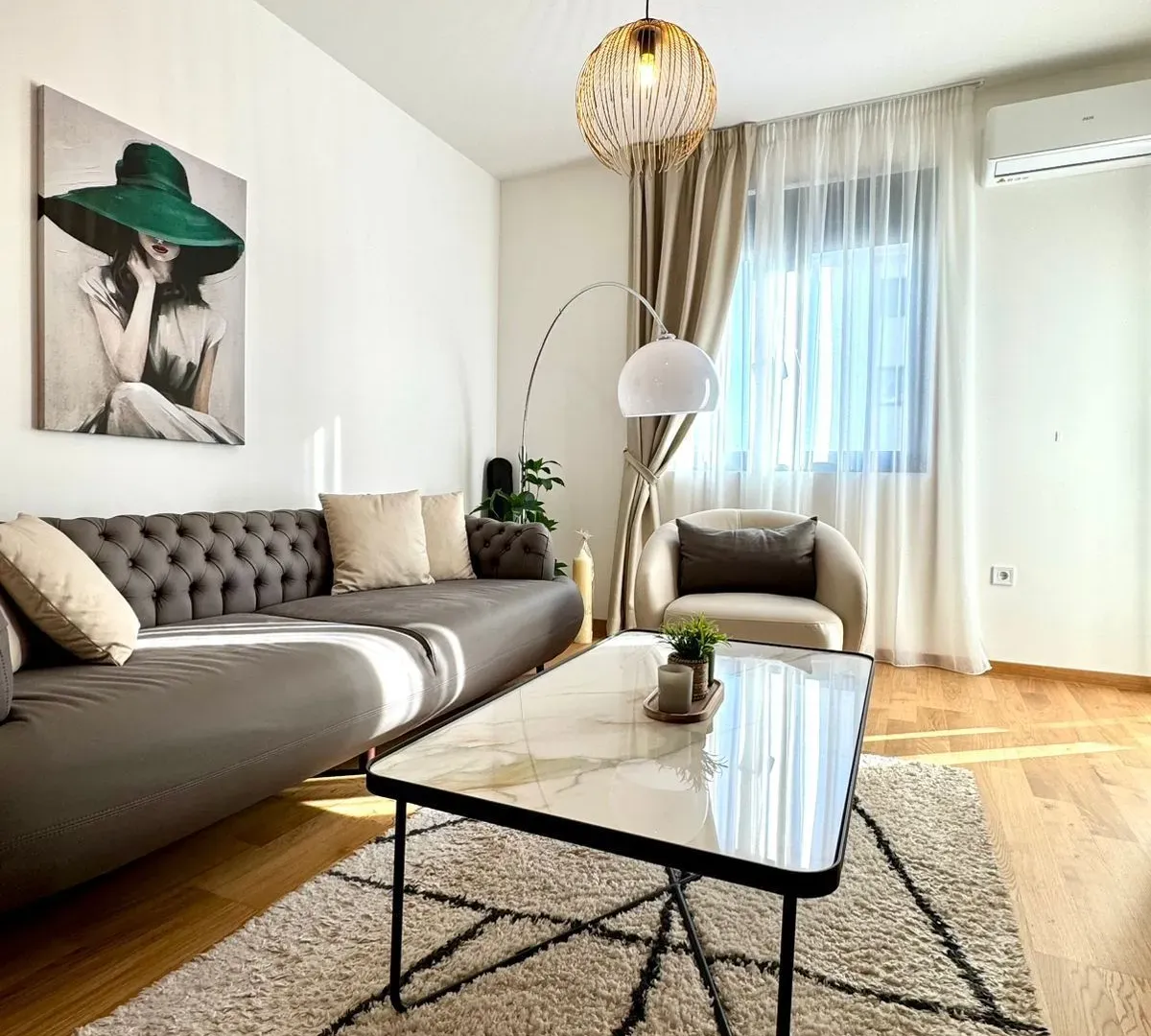 Sale, one bedroom apartment, 46m², Podgorica, Crna Gora