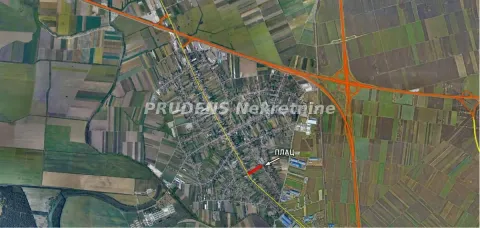 Satelitski snimak terena sa označenom lokacijom placa. - image 5