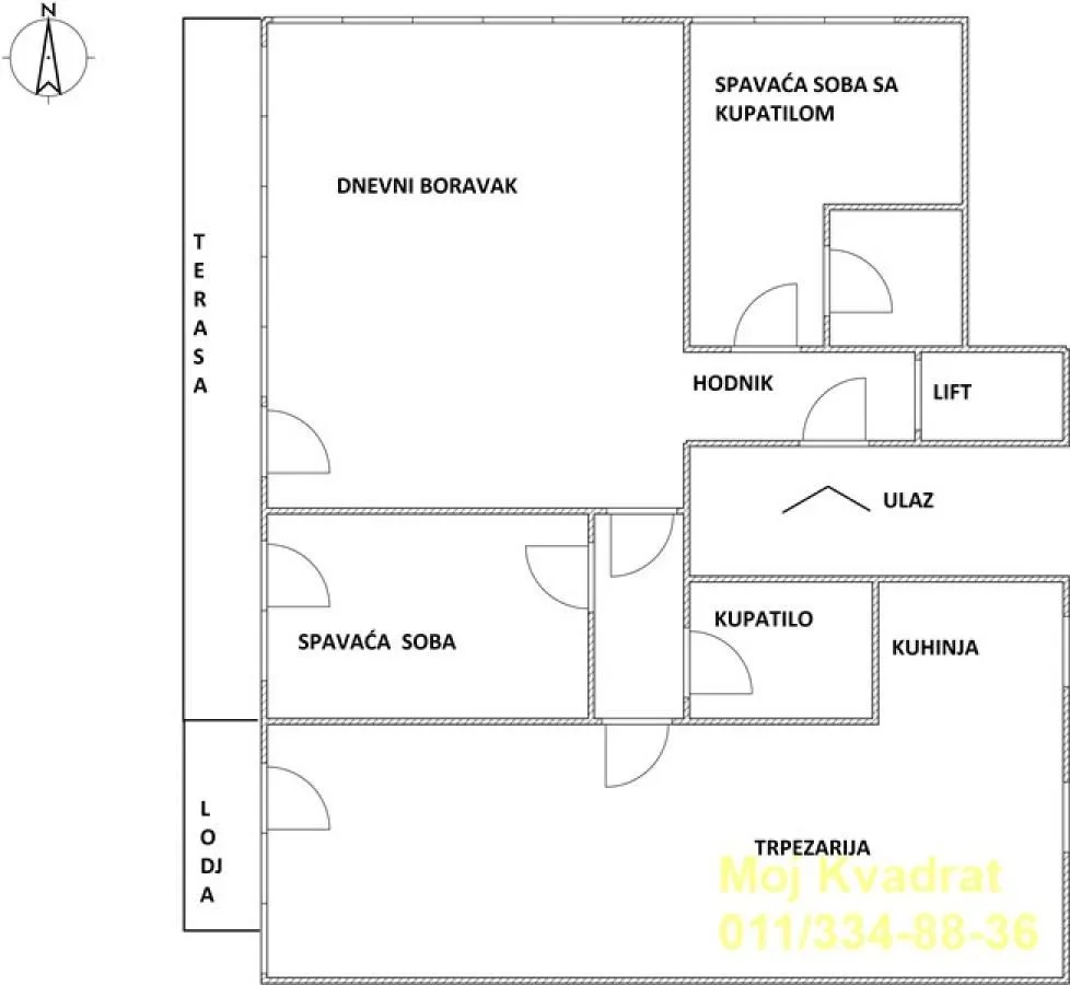 Prodaja, trosoban stan, 170m², Vračar Sve Podlokacije, Beograd
