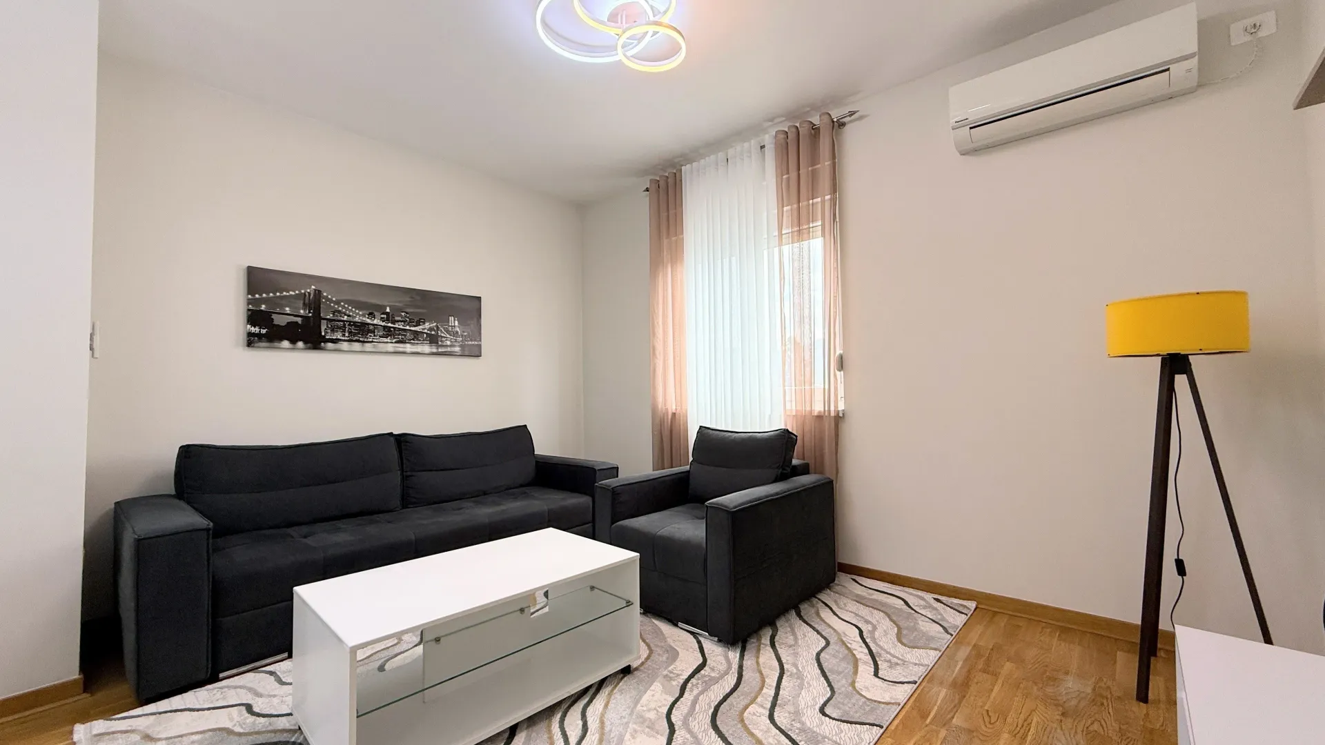 Rent, one bedroom apartment, 46m², City Kej, Podgorica