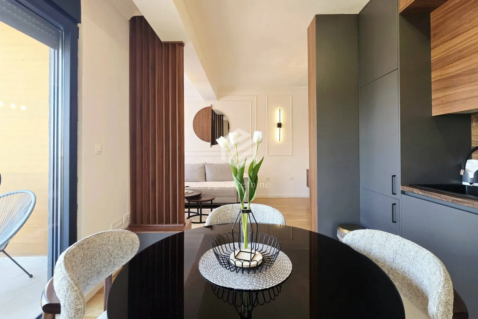 Rent, one bedroom apartment, 50m², Stari Aerodrom, Podgorica