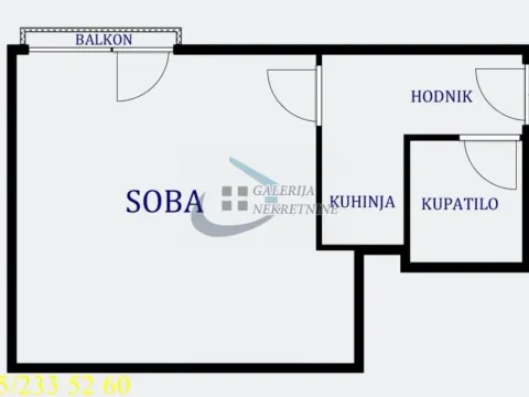 Sale, studio apartment, 25m², Šumice, Beograd - image 4