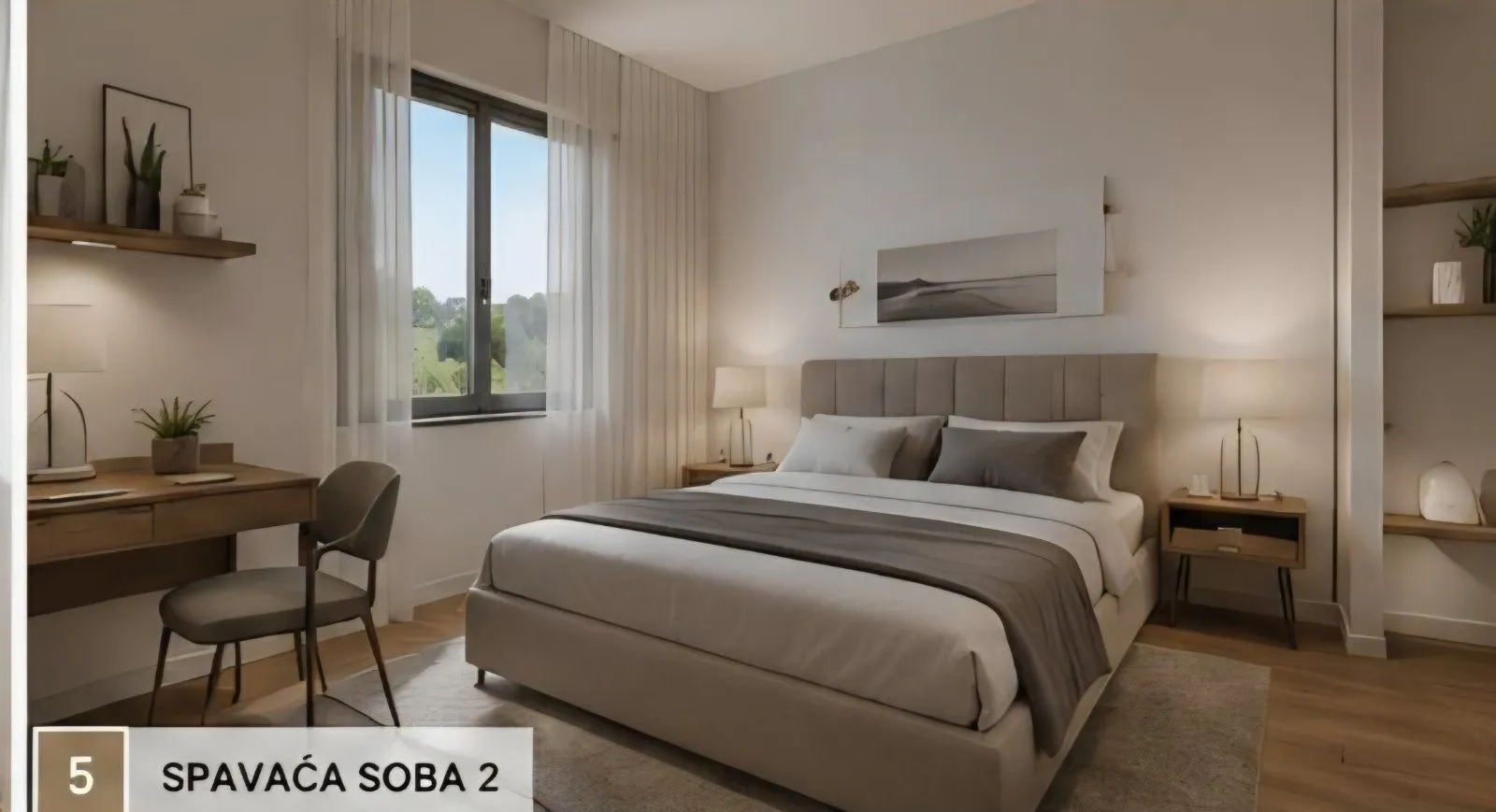 Sale, two bedroom apartment, 62m², Budva, Crna Gora