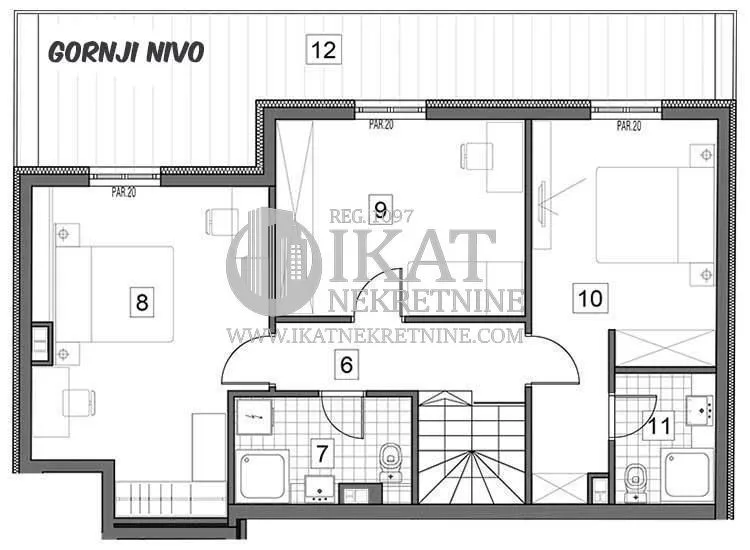 Sale, apartment, 162m², Dušanovac, Voždovac Sve Podlokacije