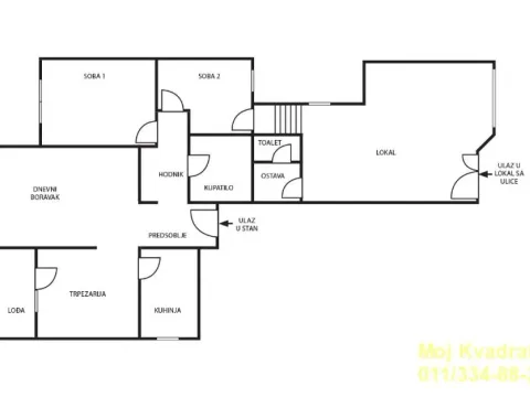 Sale, three bedroom apartment, 108m², Vukov Spomenik, Zvezdara Sve Podlokacije - image 20