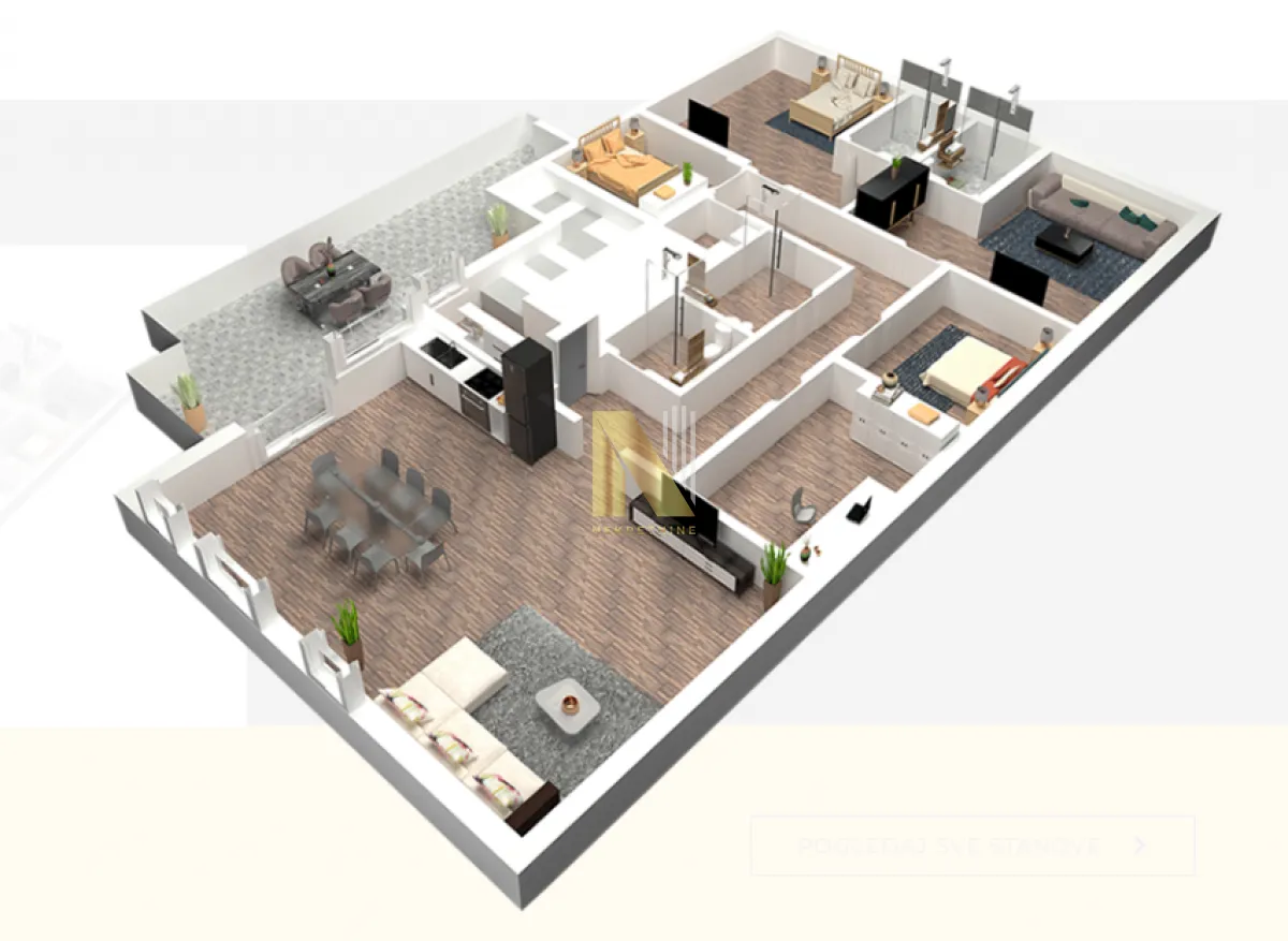 Prodaja, stan, 207m², Telep, Novi Sad Sve Podlokacije