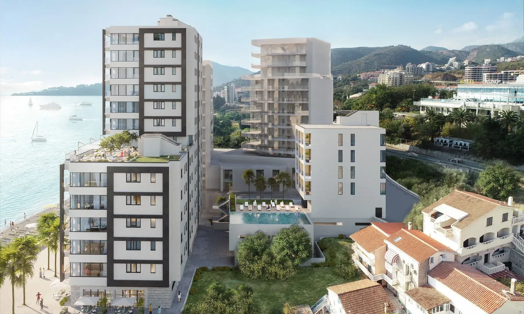 Sale, apartment, 52m², Bečići, Budva