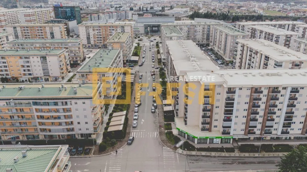 Rent, one bedroom apartment, 53m², City Kvart, Podgorica