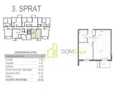 Prodaja, jednosoban stan, 44m², Tološi, Podgorica - image 5
