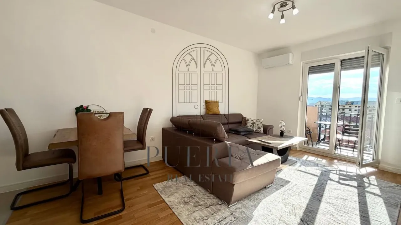 Rent, one bedroom apartment, 42m², Stari Aerodrom, Podgorica