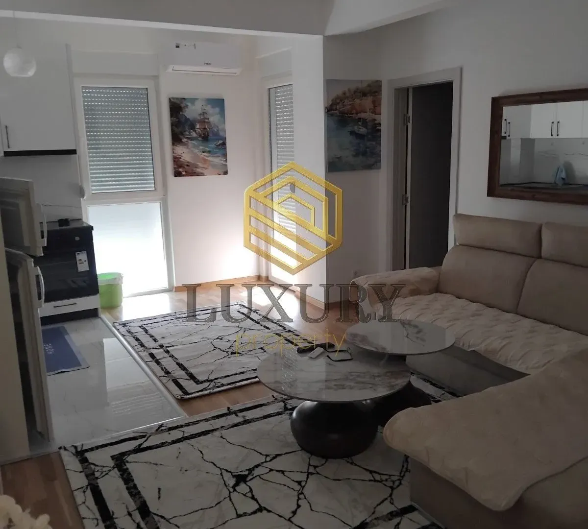 Rent, one bedroom apartment, 47m², Zabjelo, Podgorica