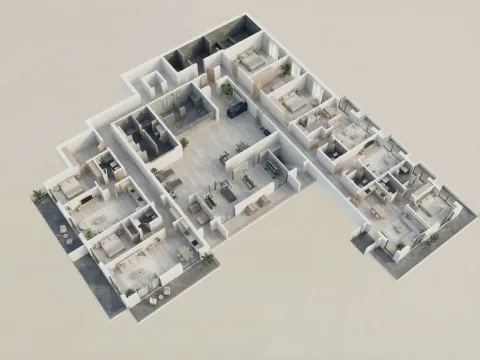 Sale, studio apartment, 26m², Budva, Crna Gora - image 18