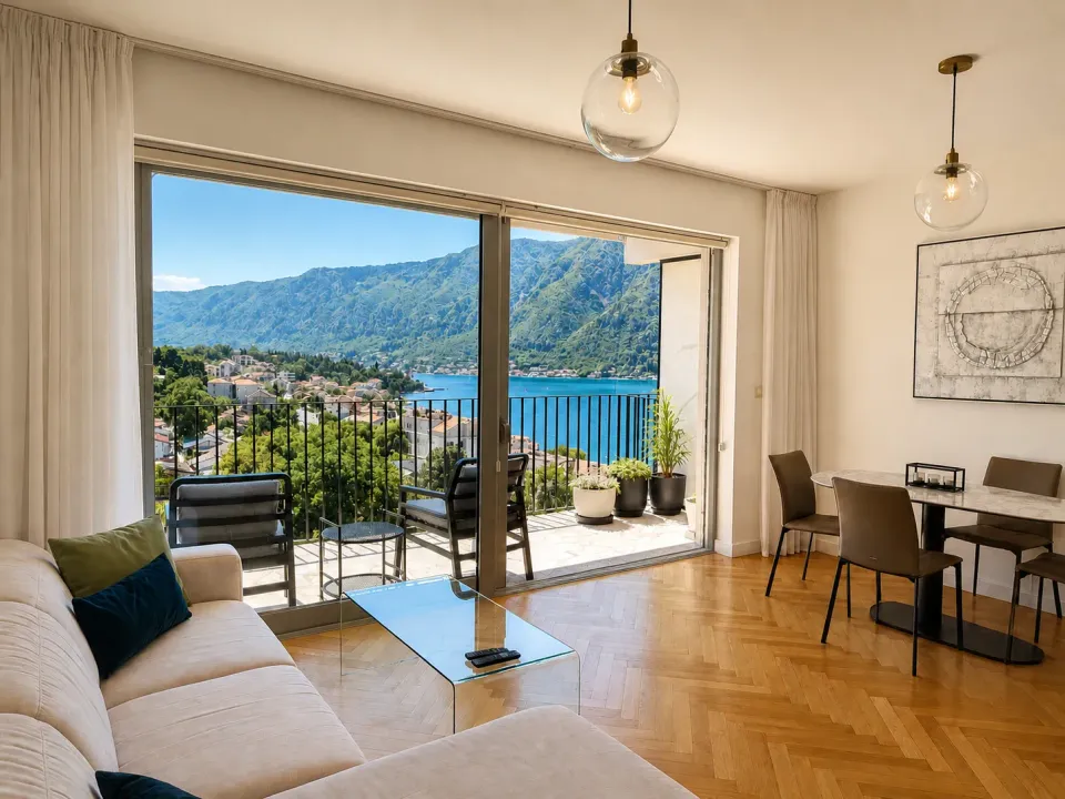 Sale, two bedroom apartment, 65m², Dobrota, Kotor