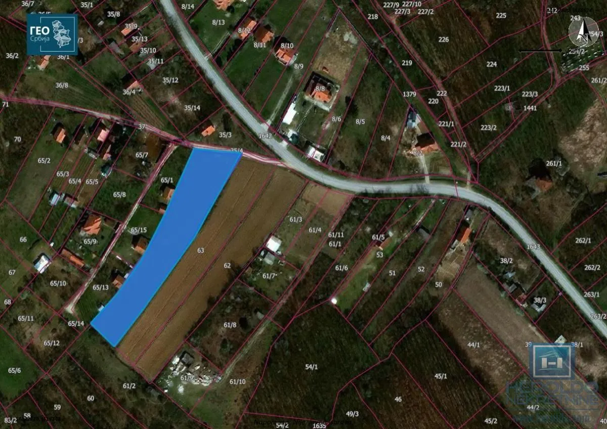 Prodaja, plac, 4200m², Lipar, Jagodina