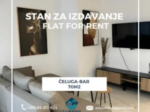 Rent, apartment, 70m², Čeluga, Bar - image 2