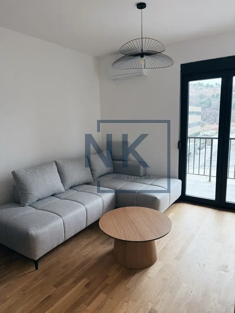 Izdavanje, jednosoban stan, 40m², Zabjelo, Podgorica