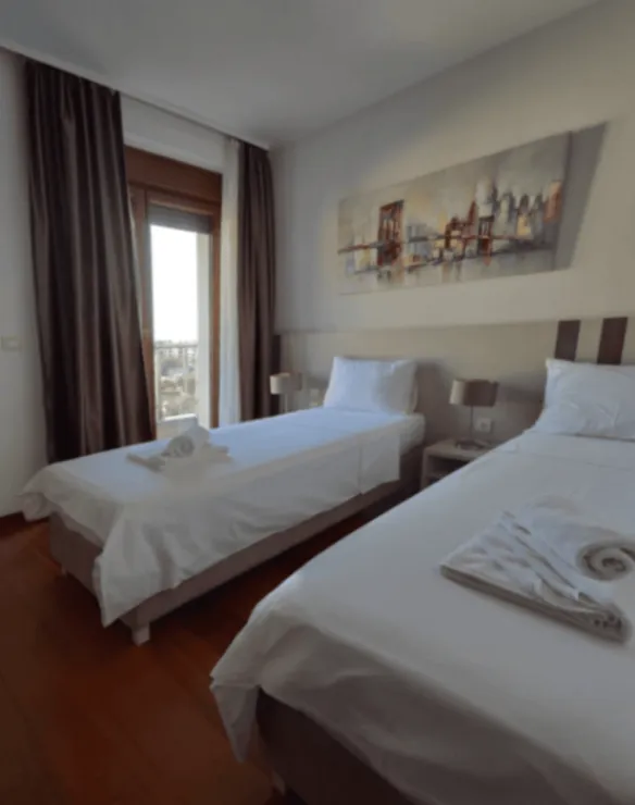 Rent, three bedroom apartment, 120m², Bečići, Budva