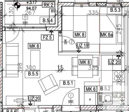 Prodaja, jednosoban stan, 37m², Novi Banovci, Stara Pazova - image 5