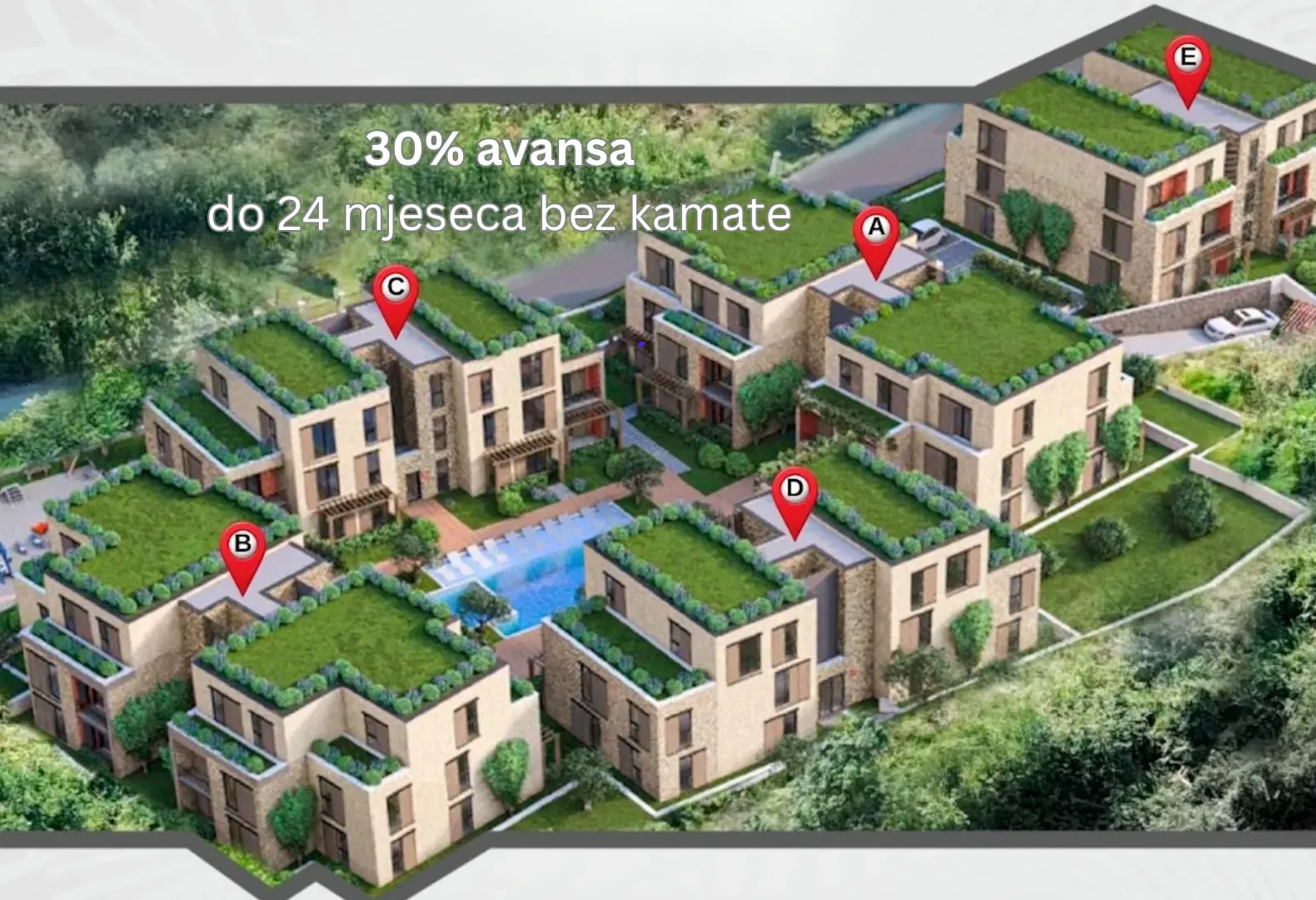Sale, one bedroom apartment, 66m², Radanovići, Kotor