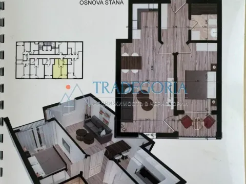 Prodaja, jednosoban stan, 47m², Bar, Crna Gora - image 3