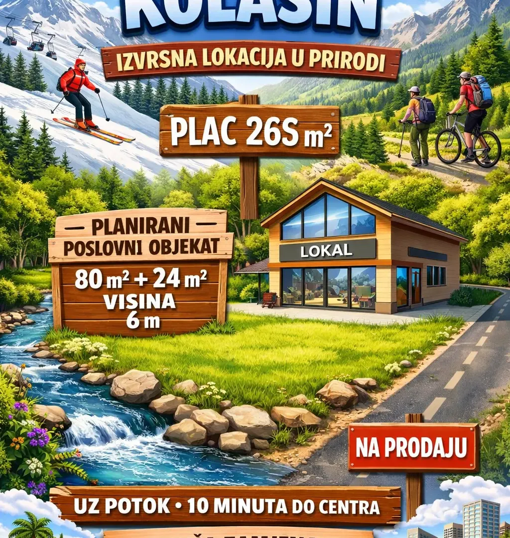 Prodaja, plac, 265m², Smailagića Polje, Kolašin