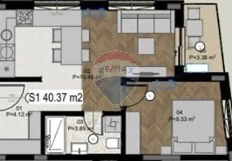 Prodaja, garsonjera, 40m², Centar, Bar - image 7