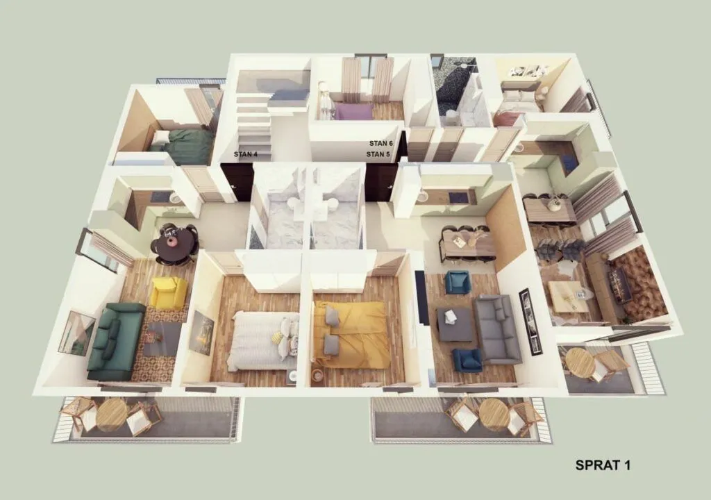 Sale, two bedroom apartment, 41m², Orahovac, Kotor