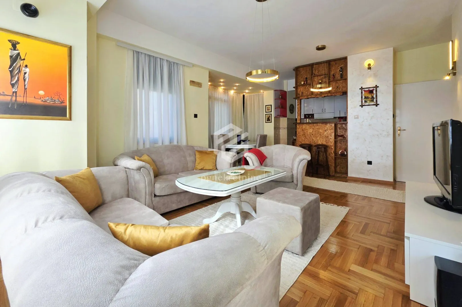 Rent, two bedroom apartment, 76m², Centar, Podgorica