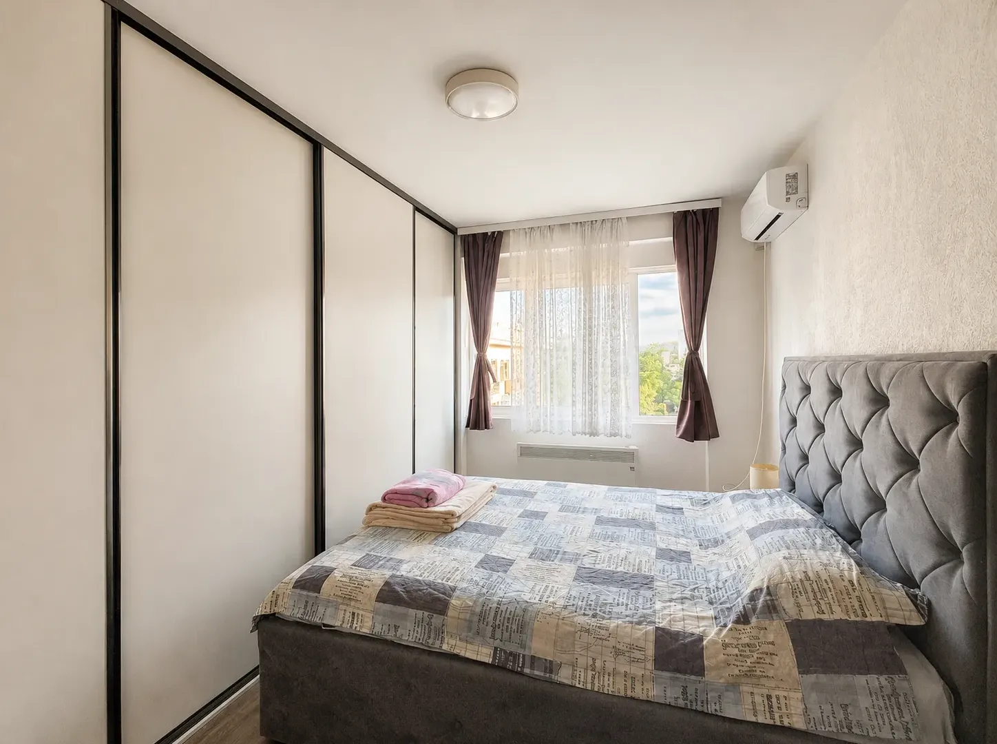 Rent, one bedroom apartment, 45m², Preko Morače, Podgorica