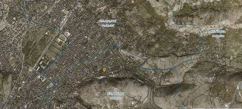 Prodaja, plac, 552m², Masline, Podgorica