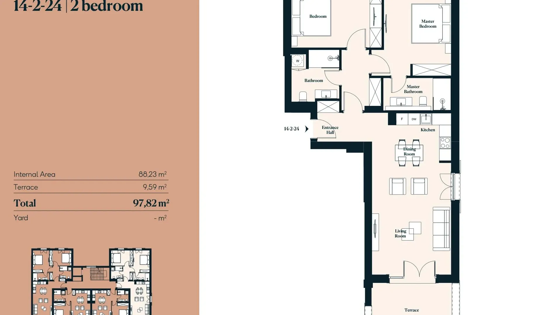 Prodaja, stan, 97m², Tivat, Crna Gora